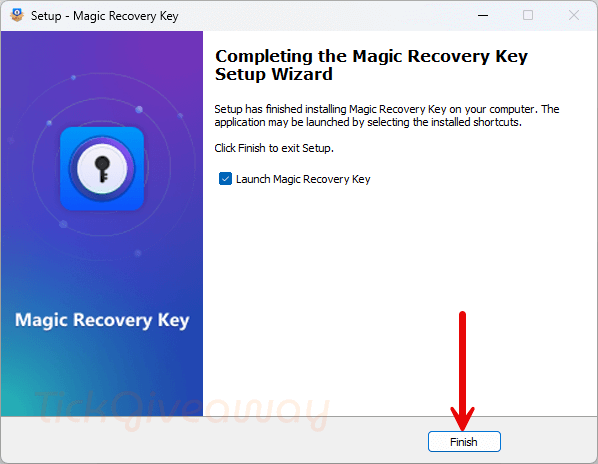 install magic recovery key free
