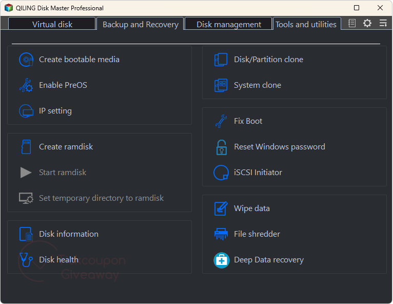 QILING Disk Master Professional