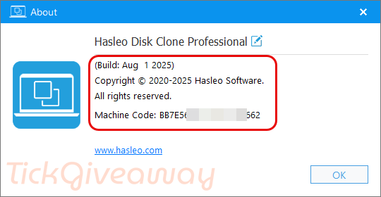 about hasleo disk clone professional free key