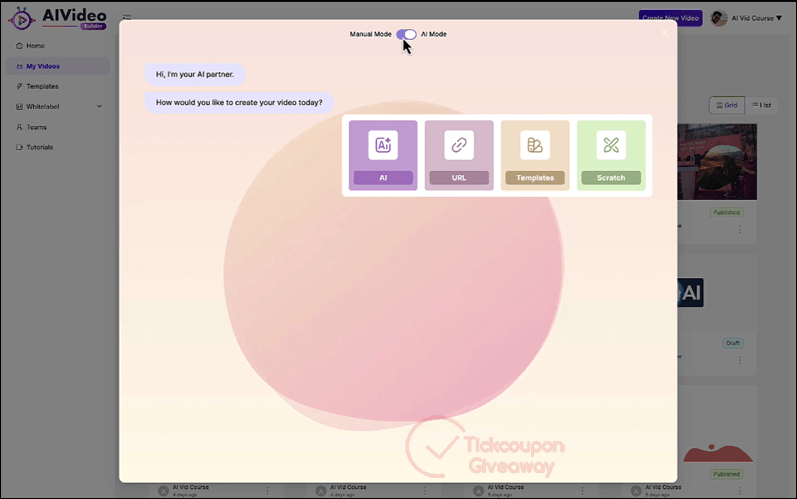aivideobuilder feature