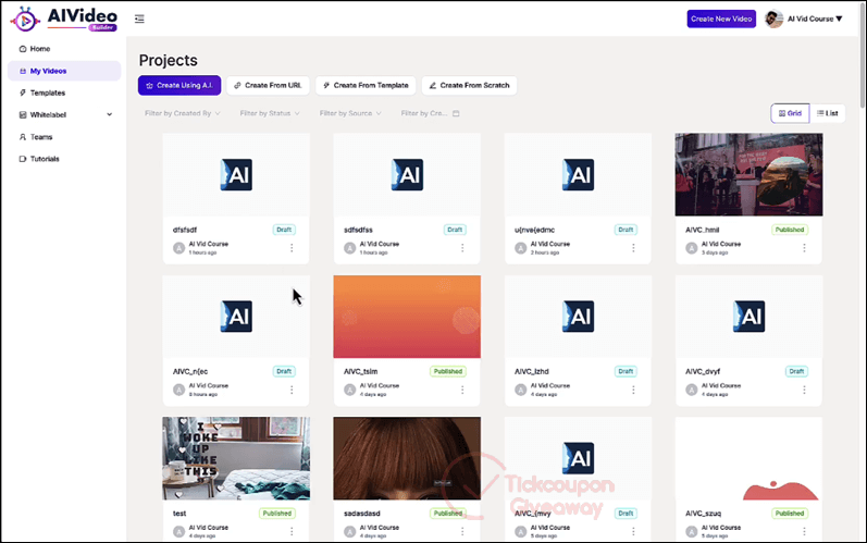 aivideobuilder screenshot