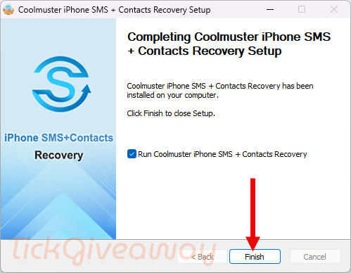 coolmuster iphone sms contacts recovery installation