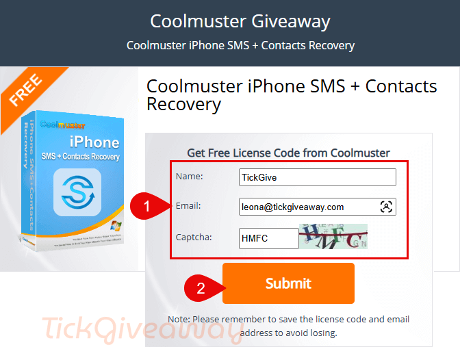 coolmuster iphone sms contacts recovery key giveaway