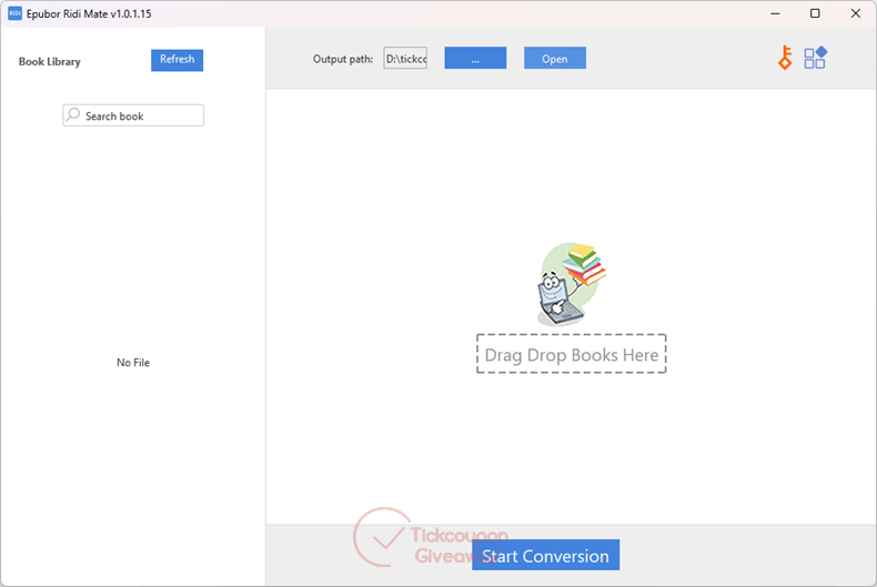 epubor ridi mate screenshot
