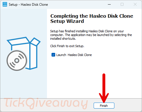 installation hasleo disk clone professional