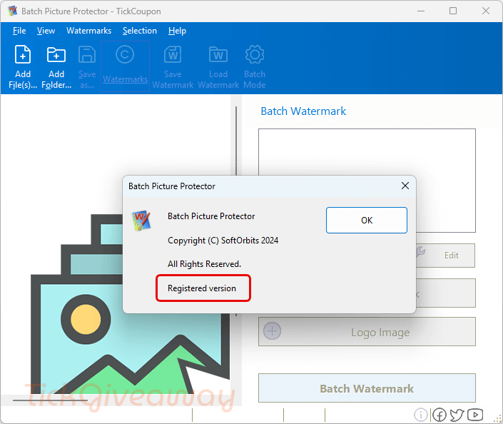 softorbits batch picture protector registered version