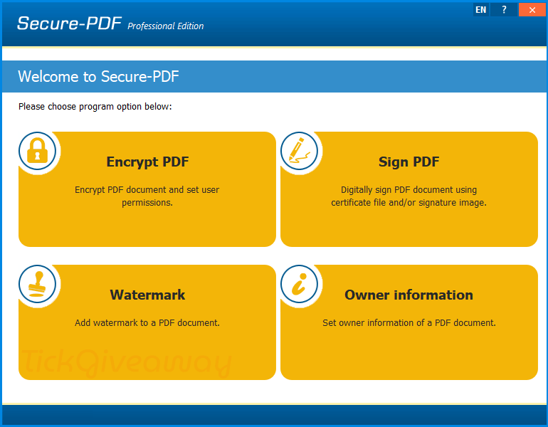 ASCOMP Secure-PDF Professional