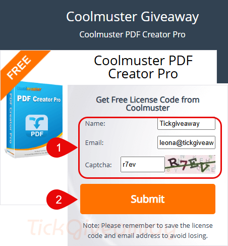 coolmuster pdf creator pro giveaway page