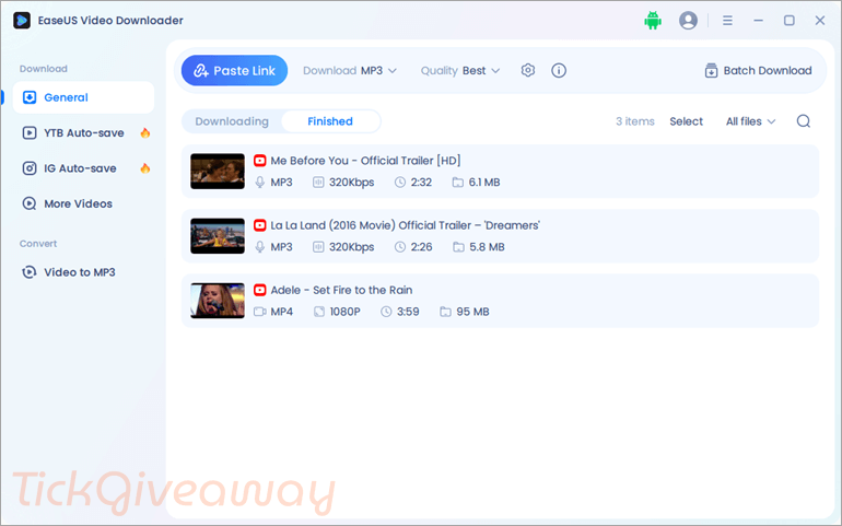 easeus video downloader code free EaseUS Video Downloader
