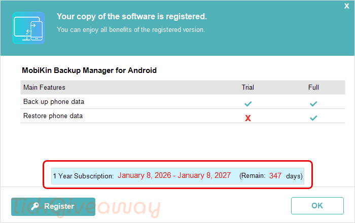 get mobikin backup manager for android free