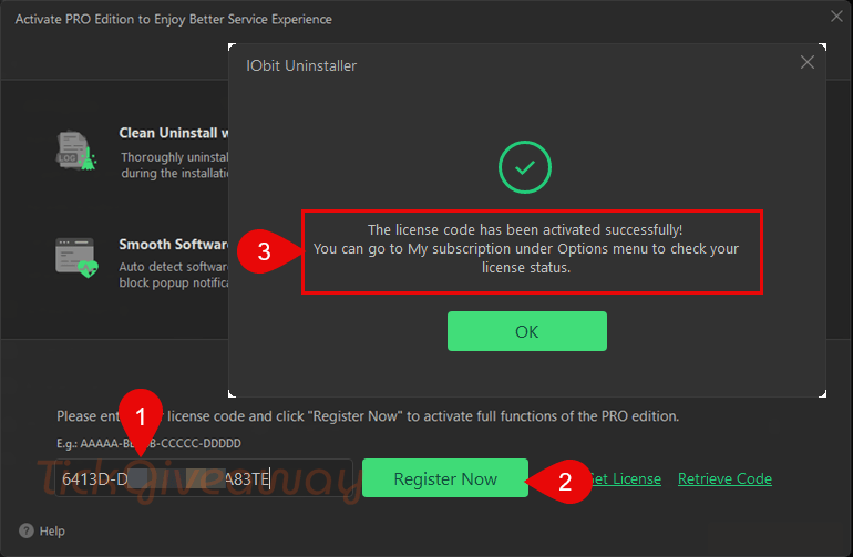 iobit uninstaller pro activation code