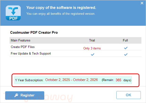 subscription coolmuster pdf creator pro free