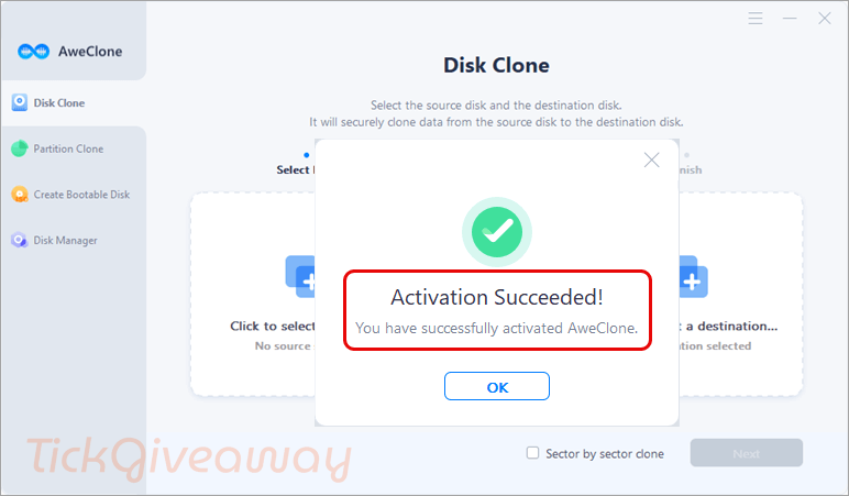 successfully activated magoshare aweclone