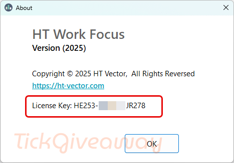 about ht work focus key