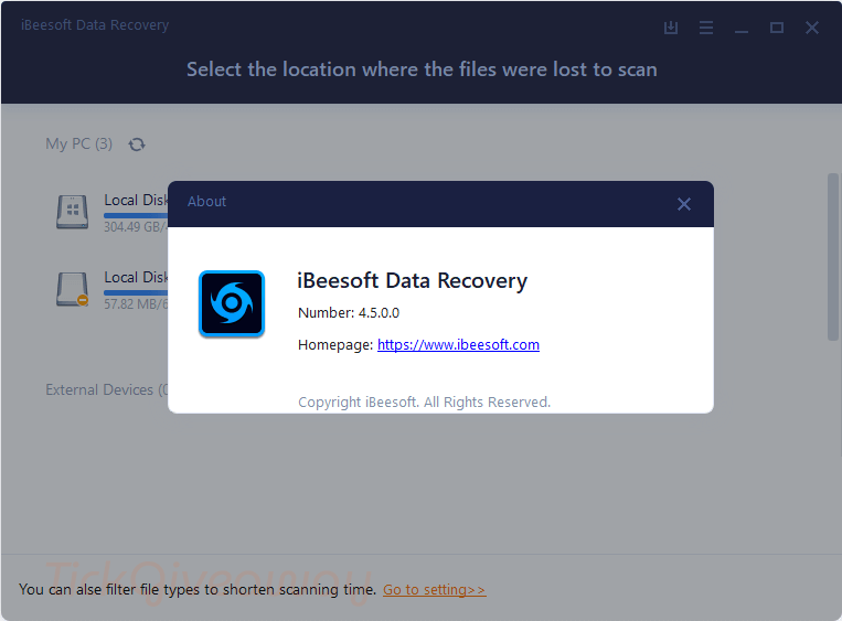 about ibeesoft data recovery free