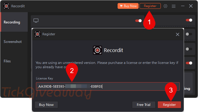 activate recordit activate recordit