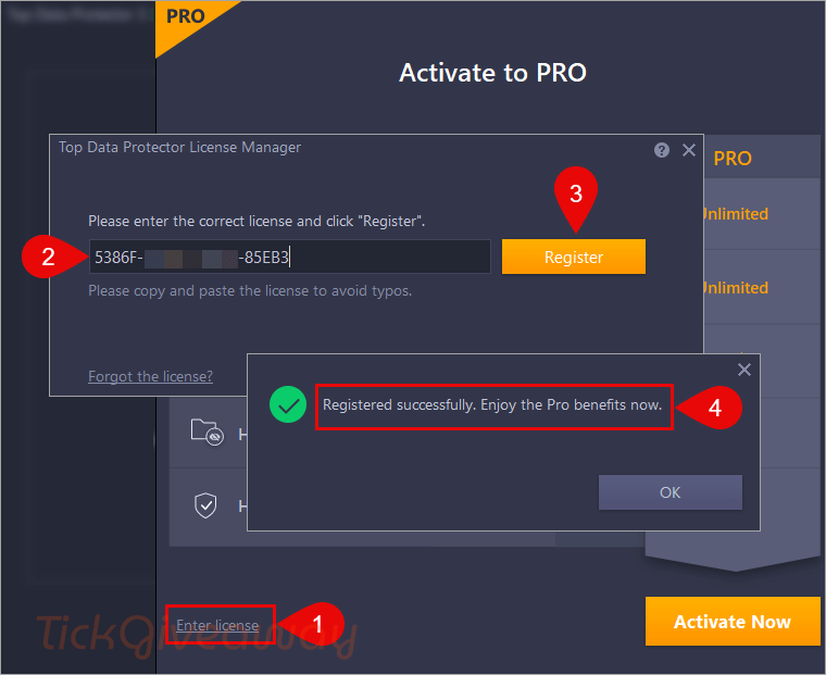 activate top data protector pro