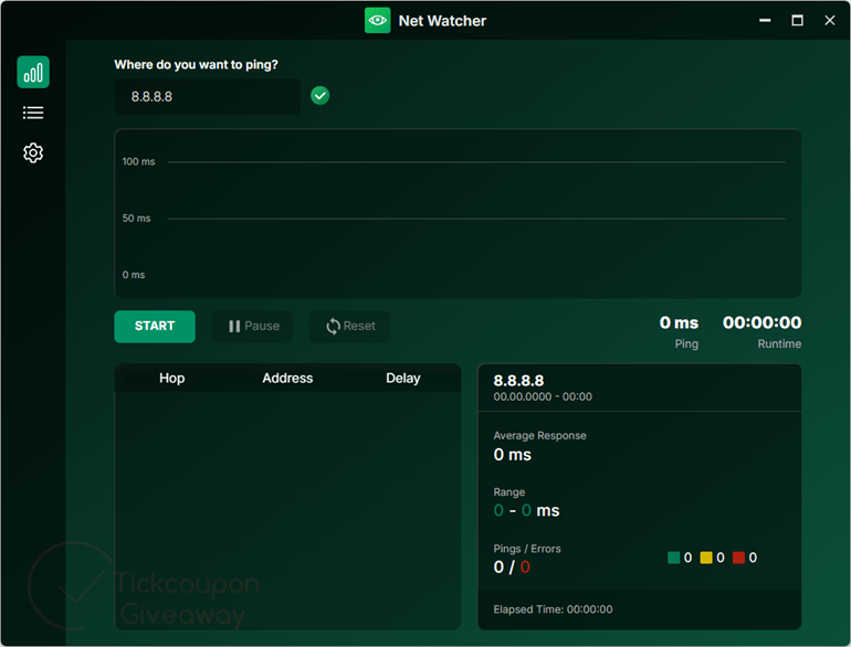 ashampoo net watcher main screenshot