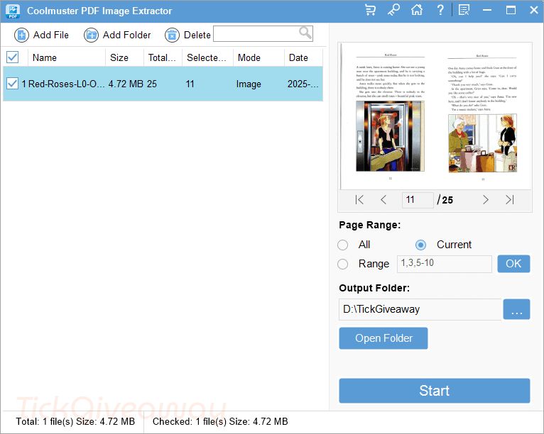 Coolmuster PDF Image Extractor