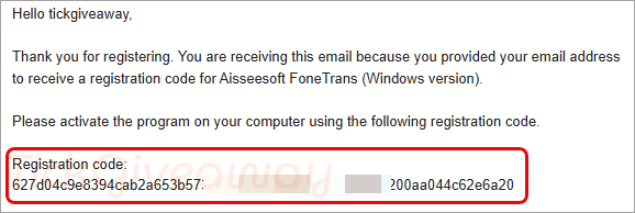 get aiseesoft fonetrans key free