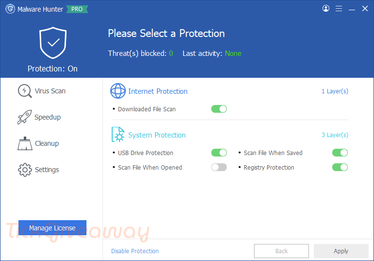 Glarysoft Malware Hunter Pro