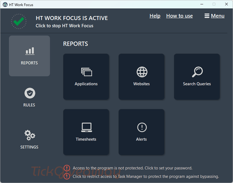 HT Work Focus
