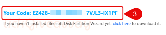 ibeesoft disk partition wizard code free
