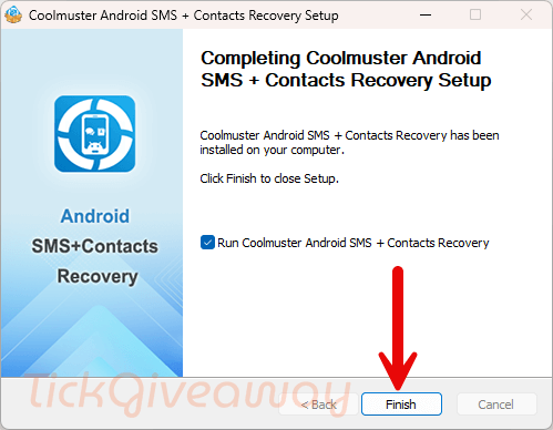 install coolmuster android sms contacts recovery free