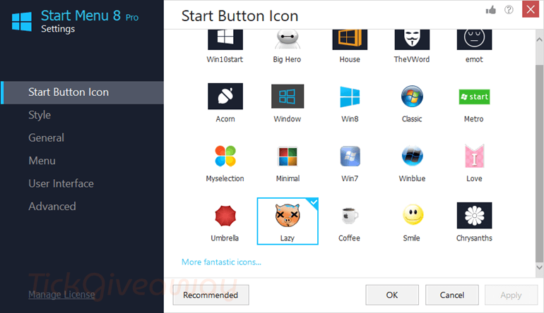 Start Menu 8 PRO
