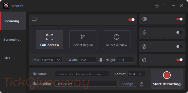 recordit giveaway key free Swyshare Recordit