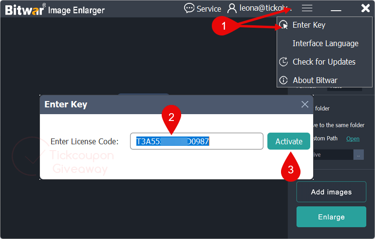 register bitwar image enlarger