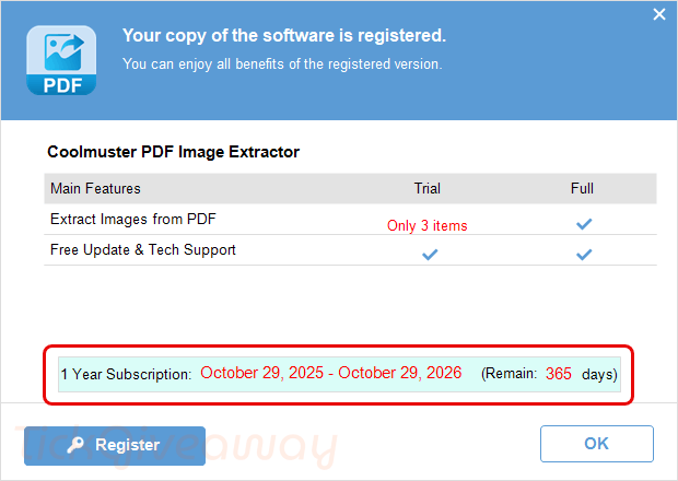 subscription coolmuster pdf image extractor free