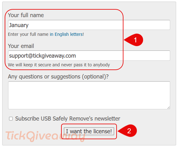 usb safely remove giveaway page