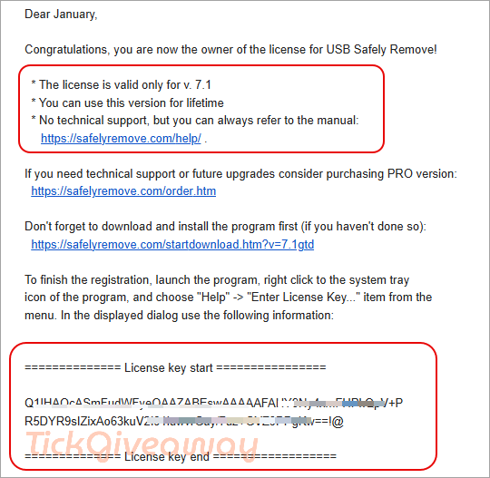 usb safely remove free license code