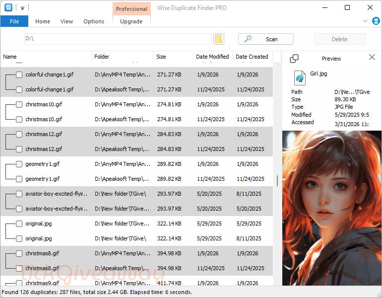 Wise Duplicate Finder
