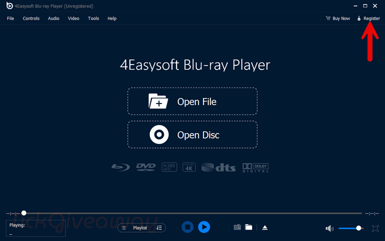 4easysoft blu ray player register