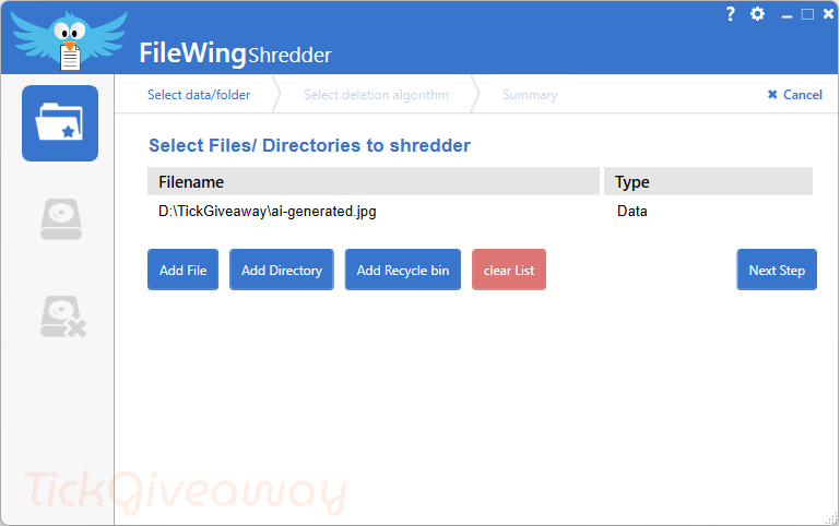 Abelssoft FileWing Shredder