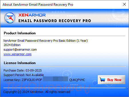 about xenarmor email password recovery free about xenarmor email password recovery free