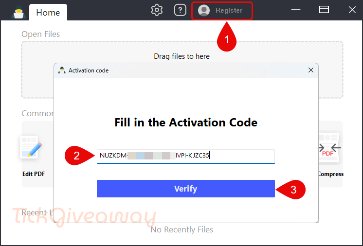activate geekerpdf