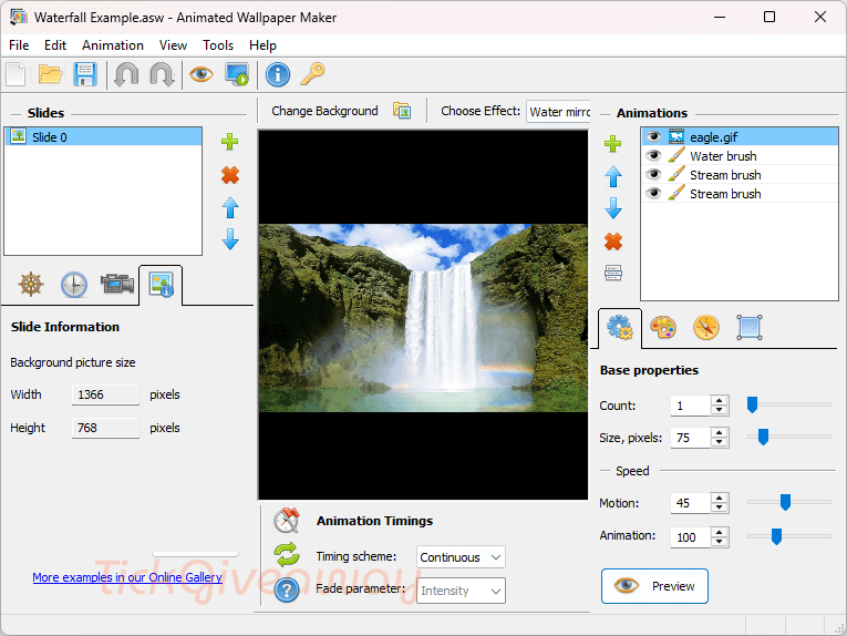 animated wallpaper maker main screenshot Animated Wallpaper Maker