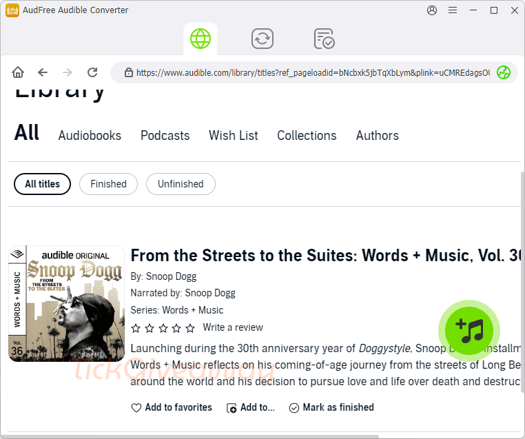 AudFree Audible Converter