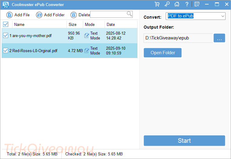 Coolmuster ePub Converter Pro
