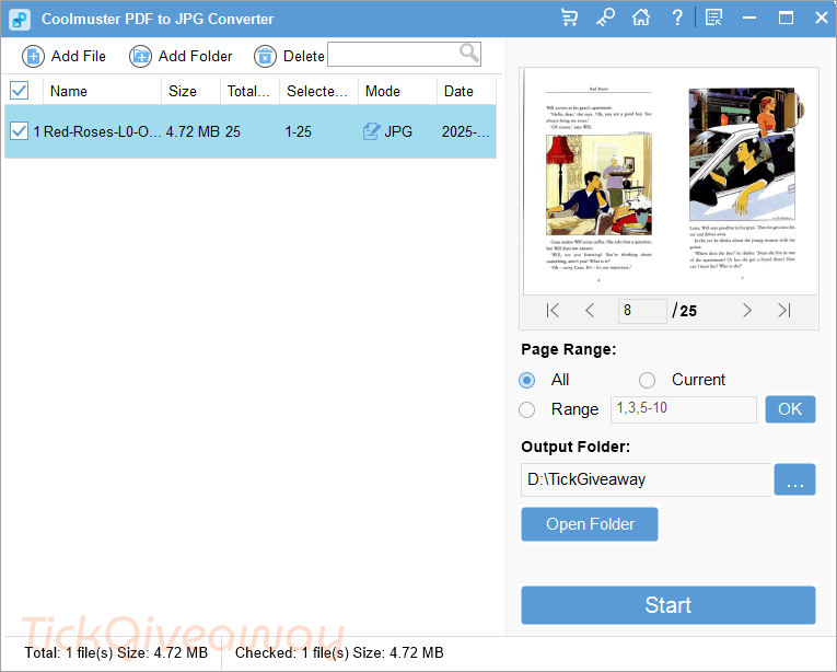 coolmuster pdf to jpg converter free code sreenshot Coolmuster PDF to JPG Converter