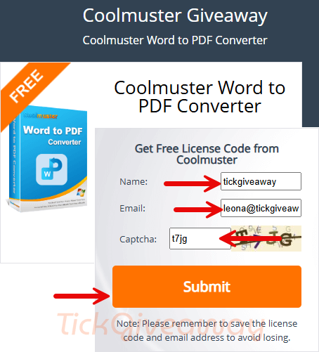 coolmuster word to pdf converter giveaway key