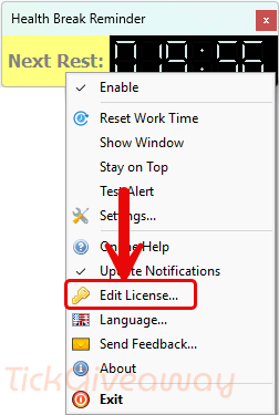 edit vovsoft health break reminder license edit vovsoft health break reminder license