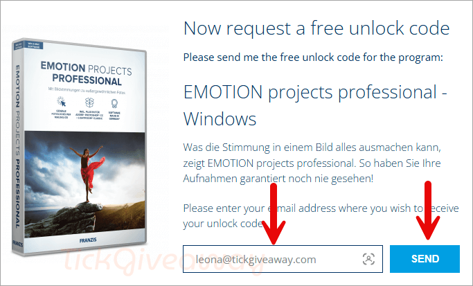 emotion projects pro giveaway page emotion projects pro giveaway page
