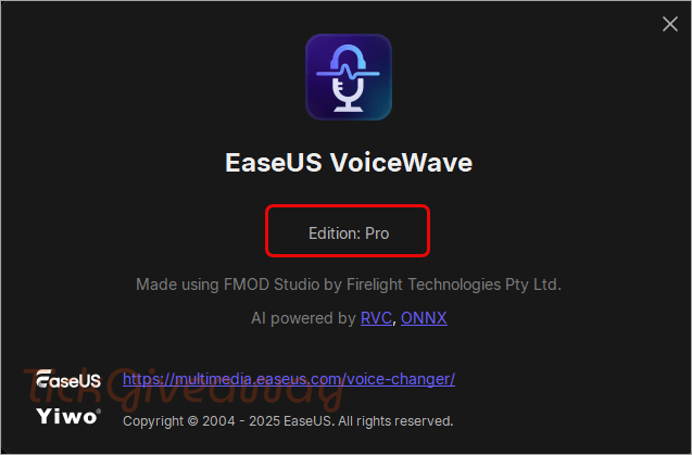 get easeus voicewave free