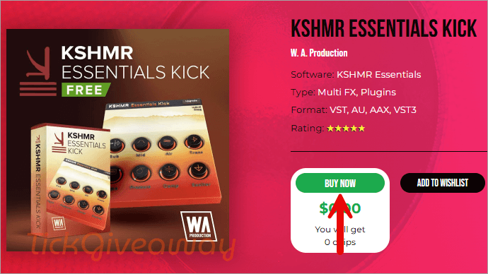get kshmr essentials kick plugin free