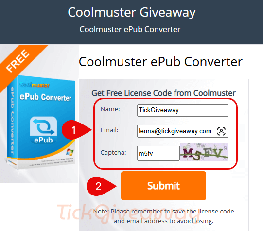 giveaway page coolmuster epub converter