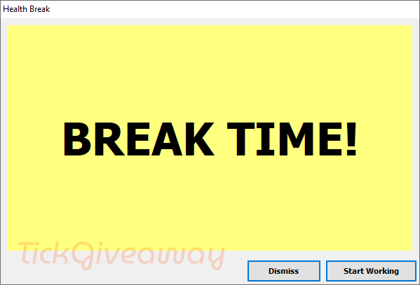 healthe break vovsoft health break reminder free healthe break vovsoft health break reminder free